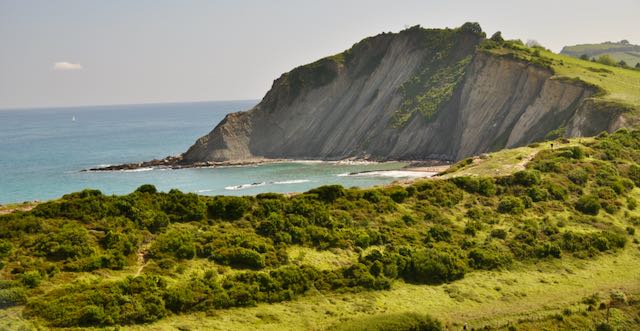 Wanderung entlang der baskischen Flysch-Küste: von Zumaia nach Deba