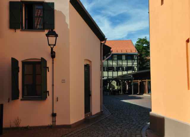 "Künstlerhof" in der Altstadt von Klaipeda