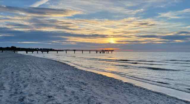 Kühlungsborn: ein Spätsommertag am Meer