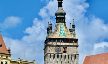 Sighișoara - der Stadtturm, Eingang zur Altstadt
