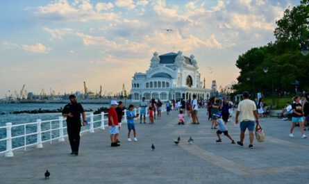 Constanța, Kasino und Uferpromenade
