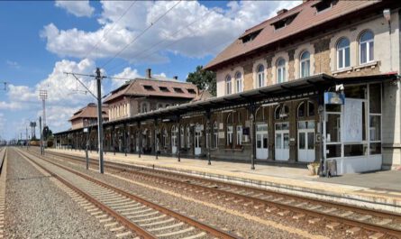 Die rumänische Grenzstation Curtici